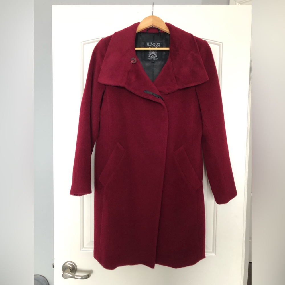 Hilary Radley Crimson Winter Coat❄️